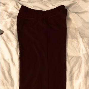 LB black cropped dress slacks , size 20